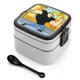 thumbnail image 1 of Johnny Bravo Fiambrera de Doble Capa, Contenedor de Almuerzo Portátil Apilable, Almacenamiento de Alimentos Hermético a Prueba de Fugas, 1000ml, 1 of 6