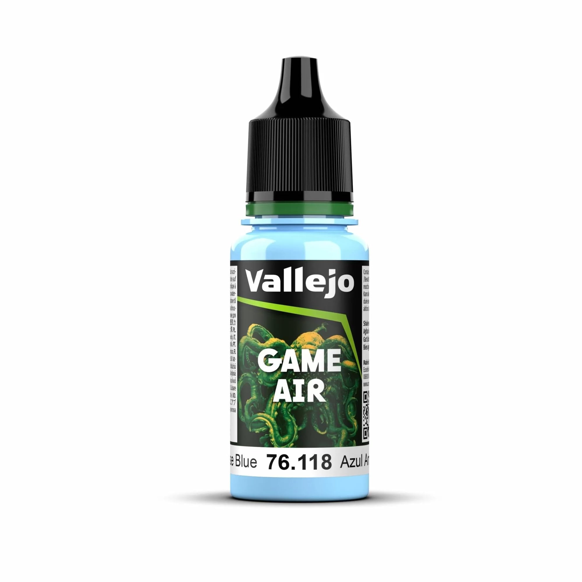 Model Paint Vallejo Av Game Air Sunrise Blue, 18 Ml