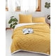 thumbnail image 4 of Frazada Texturizada Con Sherpa 2 Plazas Amarillo, 4 of 4