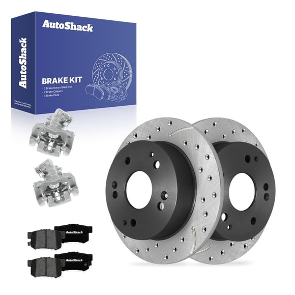 Kit de frenos AutoShack para Honda Civic 2005 – Discos de 26 cm y pastillas