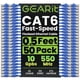thumbnail image 1 of Cable Ethernet Cat6 GEARit Paquete de 50 Unidades 0.15 m Azul 10 Gbps, 1 of 8