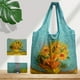 thumbnail image 1 of Museum Van Gogh Famous Painting Series Shopping Bag Folding Picture Scroll Bag, 1 of 3