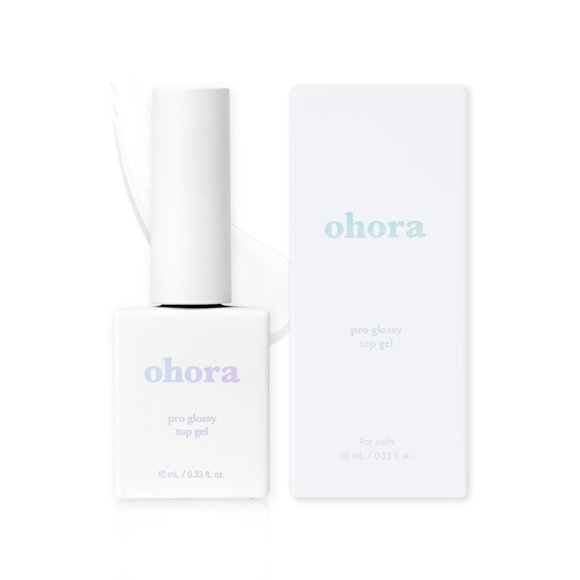 Gel para el cuidado de las uñas Ohora Pro Glossy Top Gel para gel semicurado