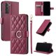 thumbnail image 1 of Funda Acolchada con Anilla y Correa para Samsung Galaxy S21 Plus Slots para Tarjetas Rojo, 1 of 5