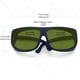 thumbnail image 3 of Lentes Seguridad Laser FreeMascot OD8 190450nm 8001100nm, 3 of 3