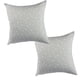 thumbnail image 1 of Set 2 cojines Lona Española Estrellitas 50x50 Gris, 1 of 2