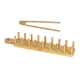 thumbnail image 2 of Soporte De Madera Para Tacos, Soporte Para Conchas De Taco, Rollos Mexicanos, Bandeja Para Panqueques Para El Hogar, 2 of 5