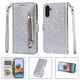 thumbnail image 1 of Funda para FOXDOCK Elegante funda Samsung Galaxy A04s Glitter con cremallera-Ideal para el uso diario, 1 of 5