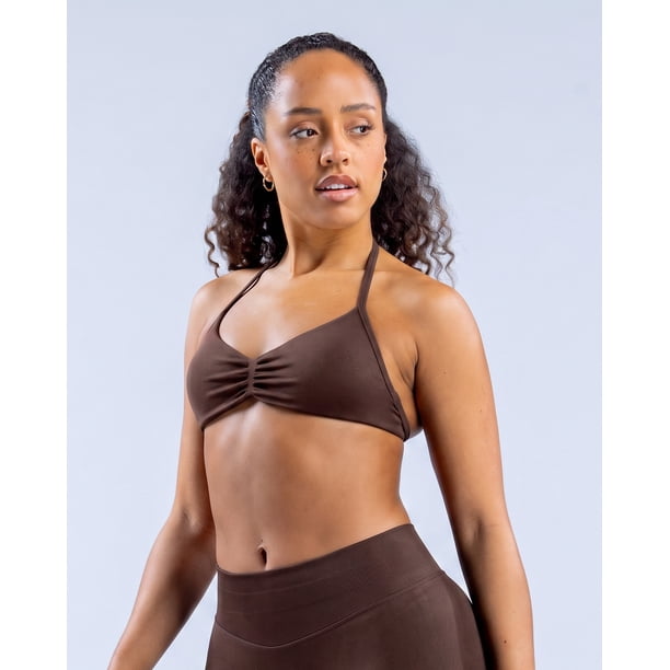 Top Deportivo Sujetador Halter con Almohadillas Removibles - YJ332