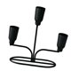 thumbnail image 1 of Candelabro De Metal, Portavelas Para Festivales, Aniversarios, Salas De Estar, Color Negro, 1 of 5