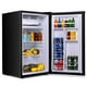 thumbnail image 2 of Refrigerador COSTWAY Compact de 3.2 pies cúbicos con congelador negro, 2 of 3
