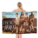 thumbnail image 1 of Héroe Anónimo Toalla de playa de secado rápido con diseño temático, regalo para mujeres y niñas, ideal para cumpleaños, fans, amantes de la música, uso en la playa o al aire libre, 78 × 150 cm, 1 of 6