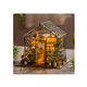 thumbnail image 1 of Casa Miniatura DIY “Invernadero de Cristal” – Jardín Interior con Luces LED PC2306, 1 of 3