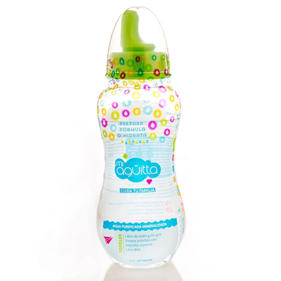 Mi Agüitta - Mamadera Toddler 240 Cc De Agua Purificada