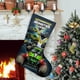 thumbnail image 1 of Monster Jam Tema: Calcetines de Navidad, fino lino blanco para colgar en escaleras y chimenea, decoración navideña para el hogar, regalo de Navidad.54cm×38cm, 1 of 5