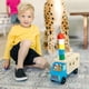 thumbnail image 5 of Camión volquete de madera de juguete para clasificar formas Melissa & Doug, 5 of 9