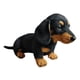 thumbnail image 1 of Peluche De Perro Salchicha Para Acurrucarse, Juguete De Peluche, Regalo De Cumplea?os Para Ni?os Y Familias, Color Negro, 1 of 5