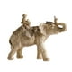 thumbnail image 3 of Escultura Animal Estatuilla De Resina Gabinete Mono Montando En Elefante Estatua Dos Monos, 3 of 3