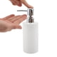 thumbnail image 3 of Unique Bargains 1 Pc Dispensador de Jabón Cilíndrico Simple para Baño Hotel 300ml Blanco Brillante, 3 of 6