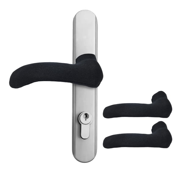Cubierta para manija de puerta The Handle Wonder Cover de neopreno, paquete de 2