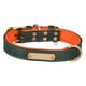 thumbnail image 3 of Collar De Perro Personalizable Con Etiqueta De Nombre Personalizada Para Animales De Interior, Gatos, Cachorros, Verde, XL, 3 of 5