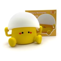 Drl - Lámpara Nocturna Espantacuco Recargable Led Huevo Cálida+Rgb