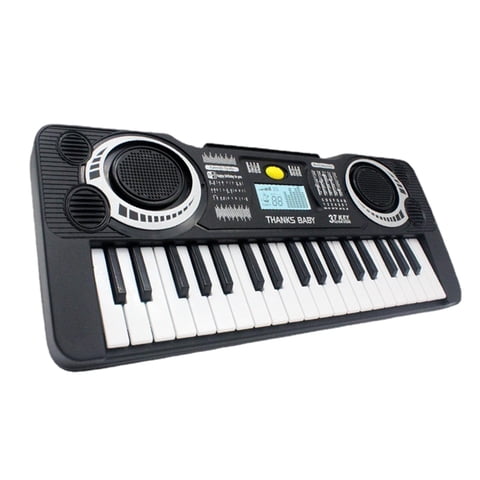 Magideal - Instrumentos Musicales De Órgano Electrónico De 37 Teclas, Juguetes Para Niños Y Niñas Principiantes