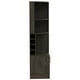 thumbnail image 2 of Bar Esquinero FM Cafe Oscuro con Soporte para Copas, 2 of 8