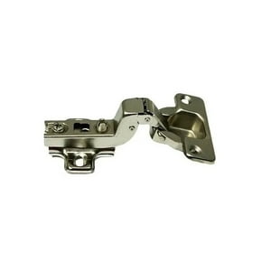 Genérico - Bisagra 26 Mm Sin Tornillos Pack 10 Unidades Curva