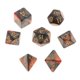 thumbnail image 4 of 7 Uds Dados Digitales Multicara D4 D6 D8 D10 D12 D20 Para Juegos De Mesa Juguetes Accesorios Café Negro, 4 of 5