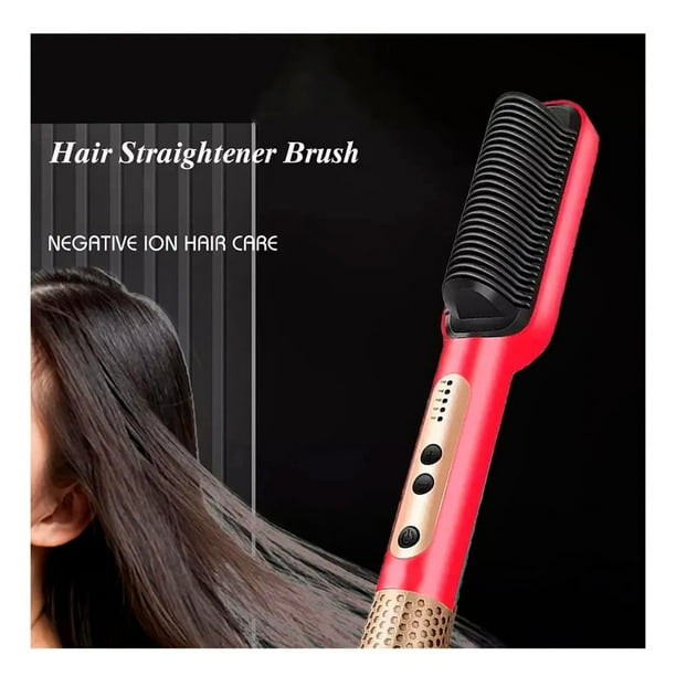 Peine Cepillo Alisador Eléctrico Multifuncional Lider