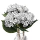 thumbnail image 1 of Uxcell Hortensias Artificiales, 3PCS Flores Falsas de Hortensia Artificiales de Seda Falsa, Gris, 1 of 5
