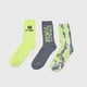 thumbnail image 3 of Calcetines Hombre Print Tripack Verde Corona, 3 of 4
