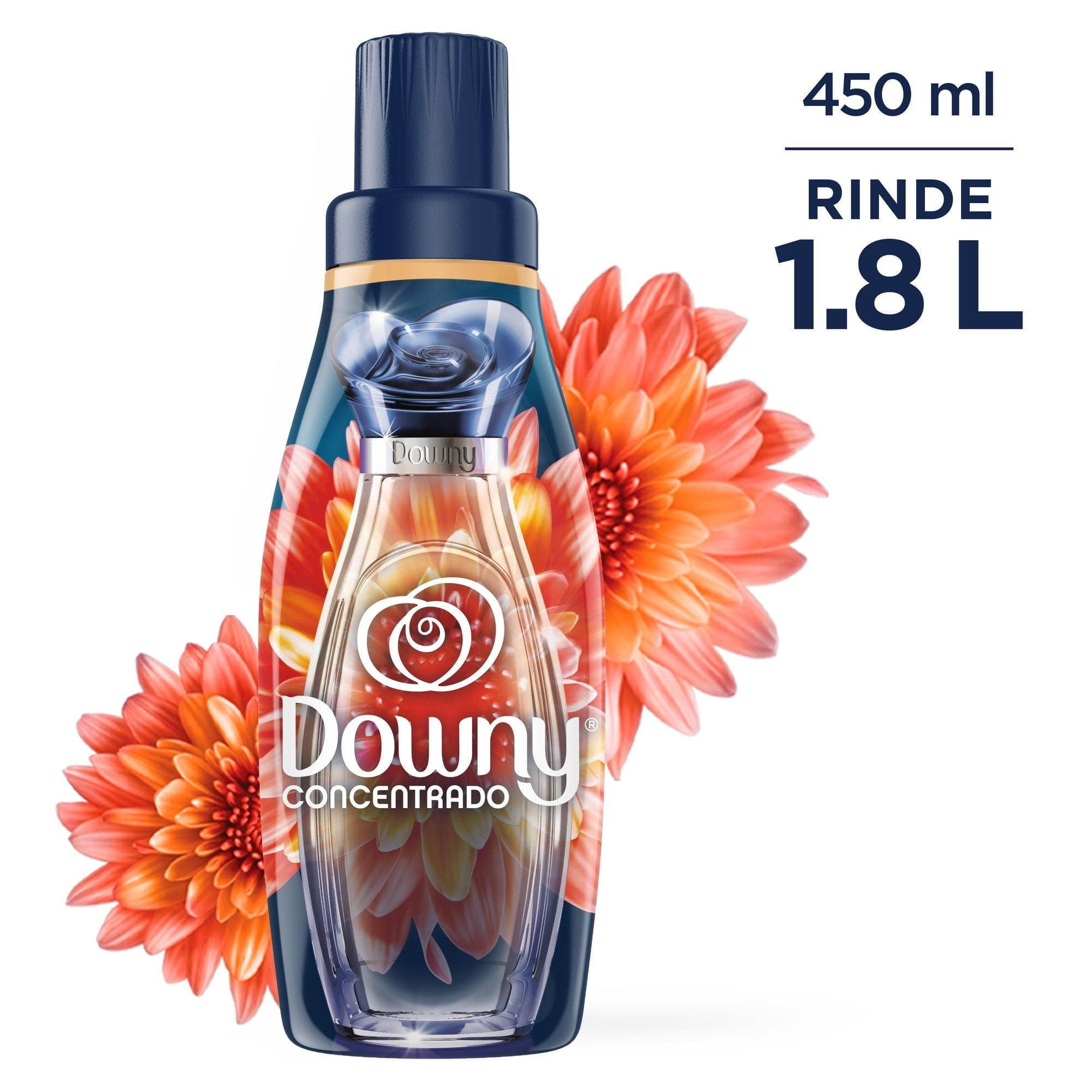 Suavizante Concentrado Líquido Sofisticado Floral Botella 450 ml Downy