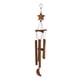 thumbnail image 1 of Campanilla De Viento De Bambú De Estrella Colgante, Marrón, Duradera, Hecha A Mano, Campana De Viento De Jardín, 1 of 3