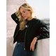 thumbnail image 2 of Chaqueta Bomber Mujer Zeagoo Liviana con Cierre, 2 of 3