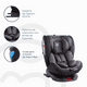 thumbnail image 4 of Silla De Auto Saturn Dark Grey, 4 of 8