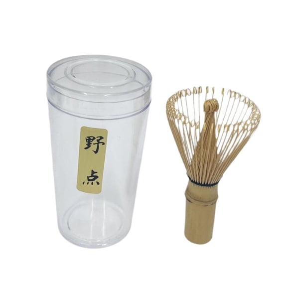 Batidor De Matcha Con Soporte, Batidor De Bambú Para La Ceremonia Del Té, Estilo Matcha En Polvo D