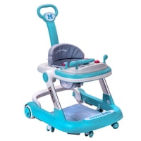 Mundo Online - Andador Caminadora Autito Musical Bebe Anticaida Stylish Celeste
