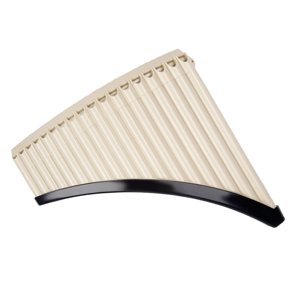 Bothyi - Flautas De Pan Instrumento Musical Popular De Resina Para Regalo Musical Amante De La Música 18 Tubos Beige