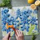 thumbnail image 5 of Tabla de cortar CounterArt Bluebonnet Field 38 × 30 cm, 5 of 7