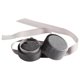 thumbnail image 4 of Caja De Joyería Redonda Dulce Vendaje Empaquetado Para Colgante Gris Presente, 4 of 5