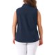 thumbnail image 3 of Agnes Orinda Camisas sin mangas de verano casuales para mujer de talla grande con botones 3X Azul Marino, 3 of 6