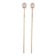 thumbnail image 4 of Mazos De Marimba Mango De Madera Cabeza Blanda Profesionales Baquetas Accesorios Para Batería Círculo Rojo Blanco, 4 of 5