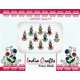thumbnail image 3 of Maquillaje India Crafts – 6 paquetes con 60 bindis largos multicolores, 3 of 7