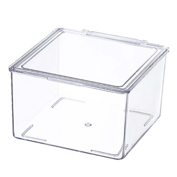 Almacenamiento de bolsas de té Contenedor de acrílico Apilable Dividido Organizador de té Contenedor de almacenamiento para gabinete Encimera Despensa Pequeña