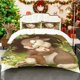 thumbnail image 1 of Rabbits Hugging Each Other Printed Duvet Cover Set Bedding Duvet Cover Pillowcase Set Soft Comfortable Suitable for Home And Bedroo, 1 of 1