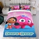 thumbnail image 4 of Deepa y Anoop Conjunto de sábanas temático, trío de piezas, cómodo y amigable con la piel, diseño único, regalo de decoración para el hogar para familiares, amigos y fans,135cm *200cm, 4 of 6