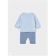 thumbnail image 3 of Conjunto pantalon celeste y jersey con diseño conejito celeste 2 A 4 Meses, 3 of 5