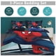 thumbnail image 2 of Cartoon Spiderman Kid Boy Room Decor Size Bedding Set for 3 Piece Bedding with 1 Flat Sheet And 2 Pillowcases Twin, 2 of 5